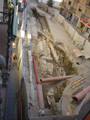 Foto de Excavación en la plaza de Fortuny, barrio del Realejo