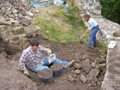 Foto de Continúan las excavaciones arqueológicas en el Castello di Solimbergo (Pordenone), Friuli-Venezia-Giulia en Italia